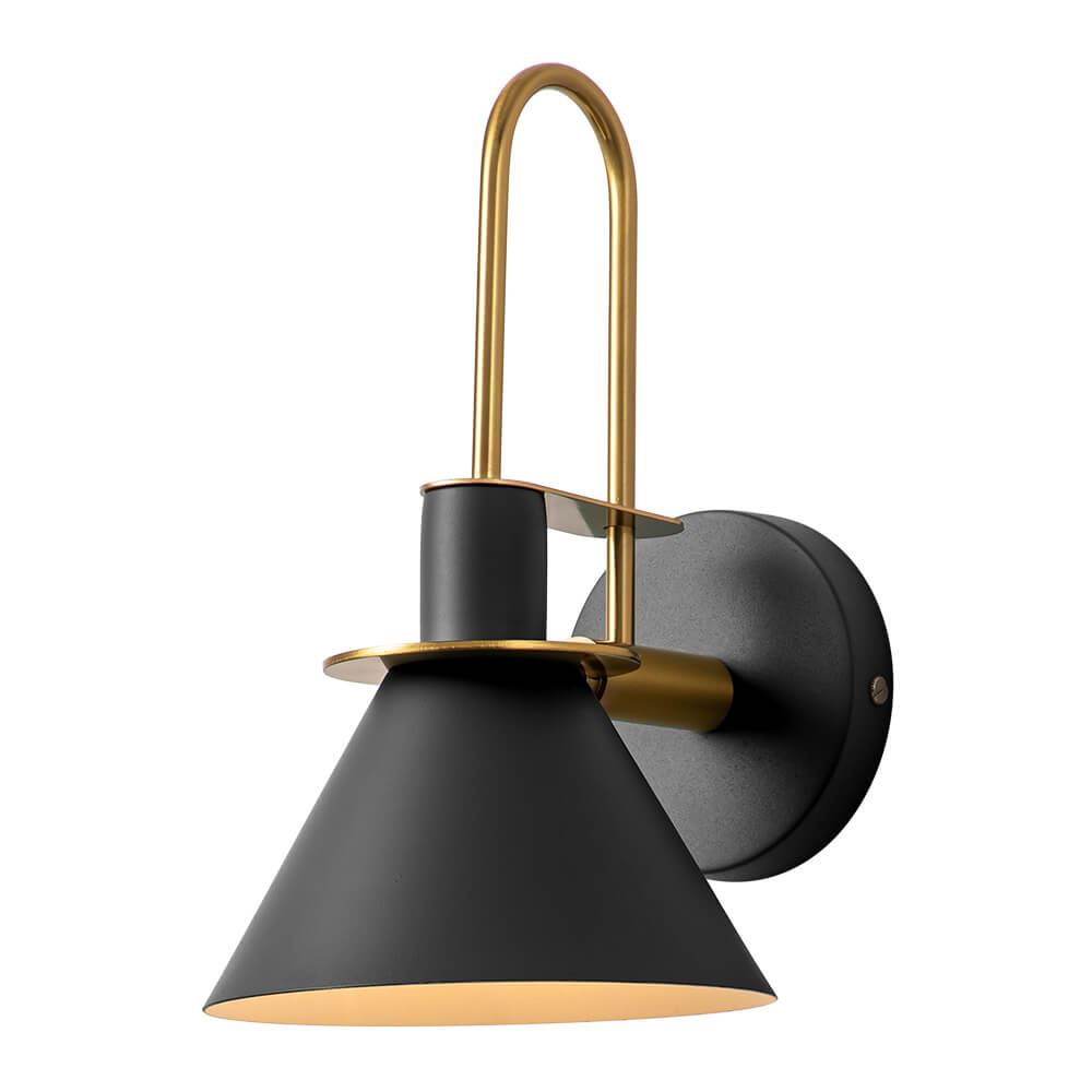 Modern Iron Wall Sconce With Warm LED Glow — Harbor Light Co.