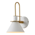 Modern Iron Wall Sconce With Warm LED Glow — Harbor Light Co.