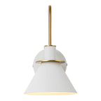 Modern Iron Wall Sconce With Warm LED Glow — Harbor Light Co.