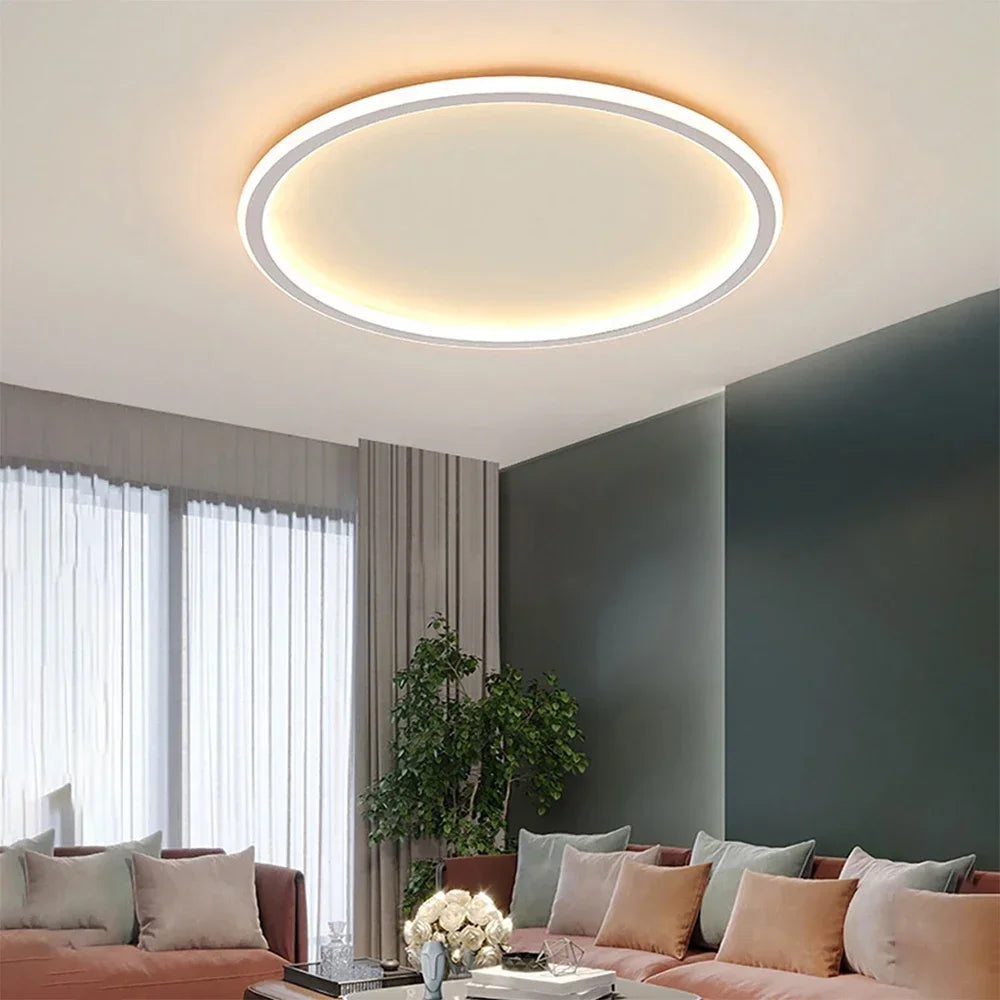 Modern Acrylic Flush Mount Ceiling Light for Living Room — Harbor Light Co.