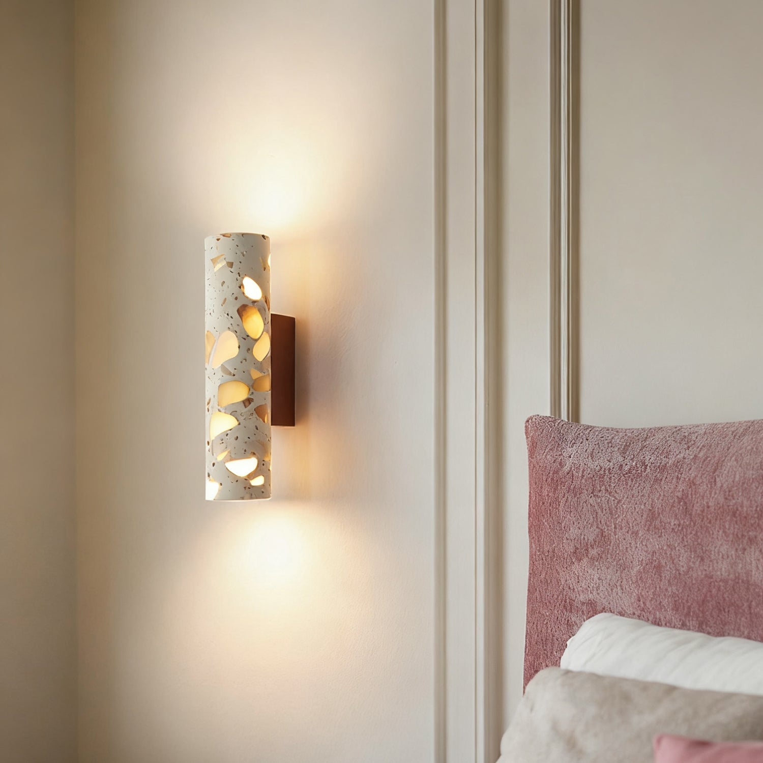 Modern Stone Wall Sconce for Living Room and Bedroom — Harbor Light Co.