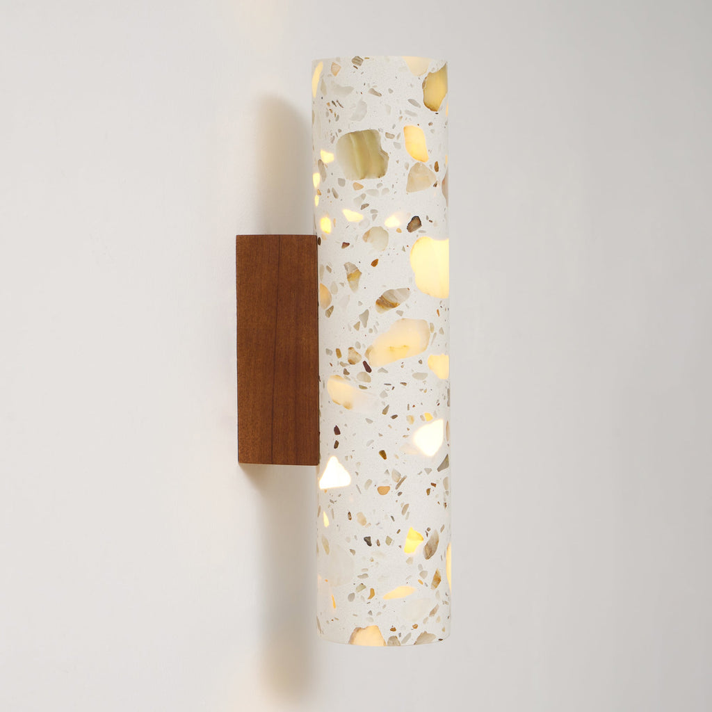 Modern Stone Wall Sconce for Living Room and Bedroom — Harbor Light Co.