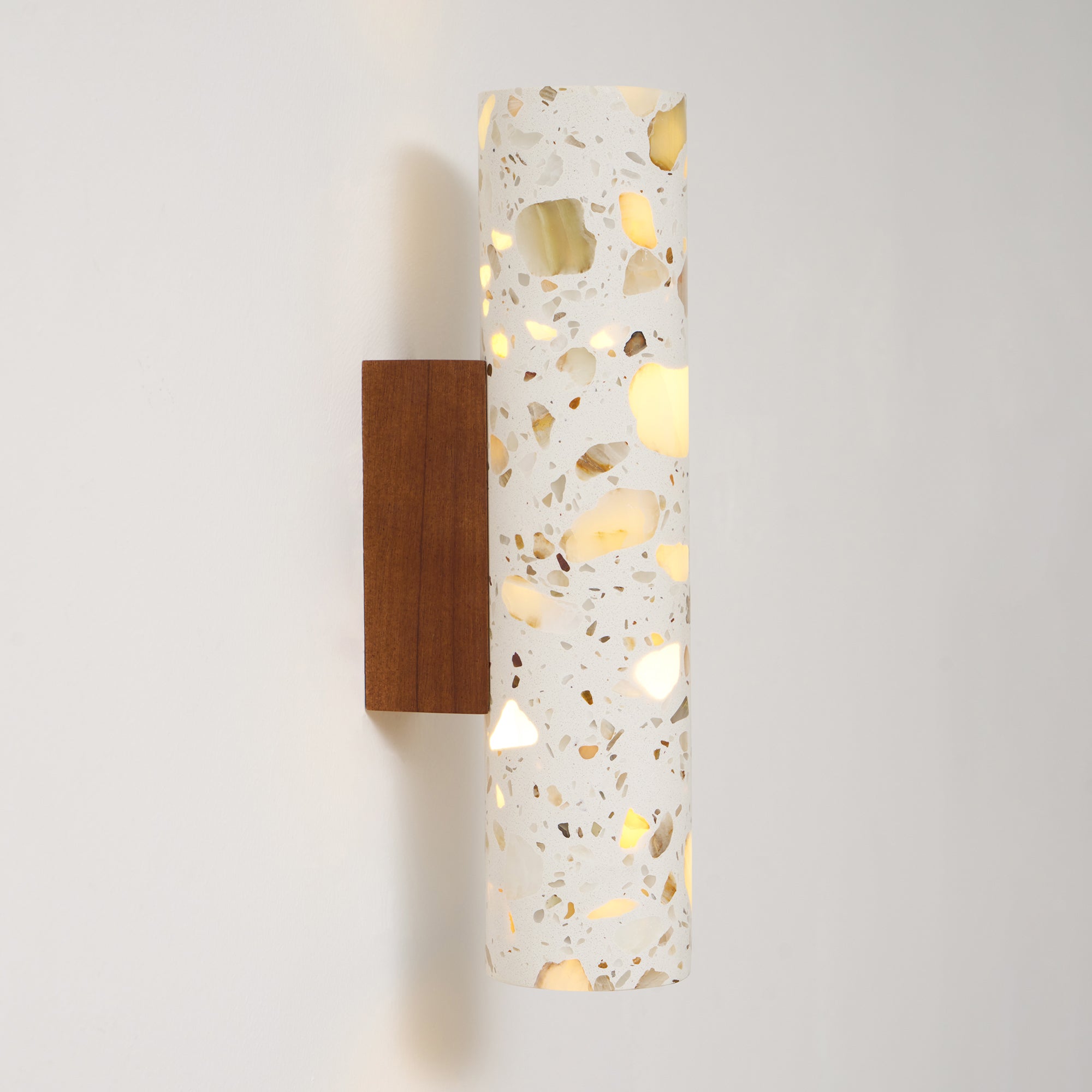 Modern Stone Wall Sconce for Living Room and Bedroom — Harbor Light Co.