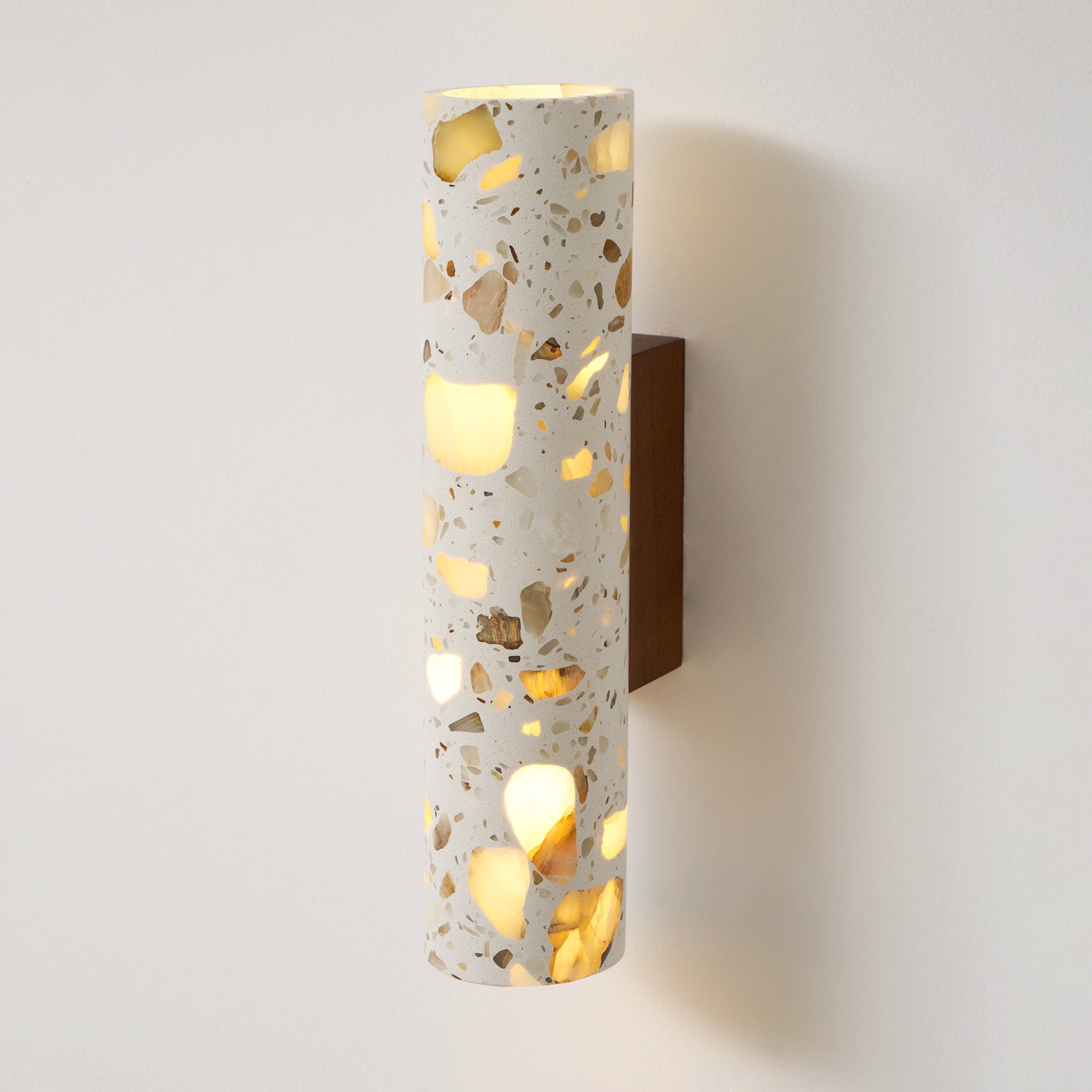 Modern Stone Wall Sconce for Living Room and Bedroom — Harbor Light Co.