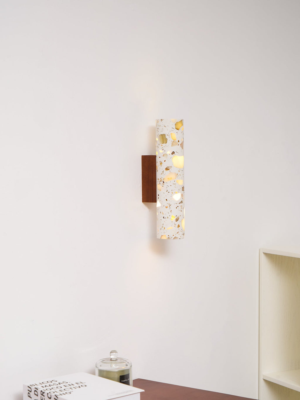 Modern Stone Wall Sconce for Living Room and Bedroom — Harbor Light Co.