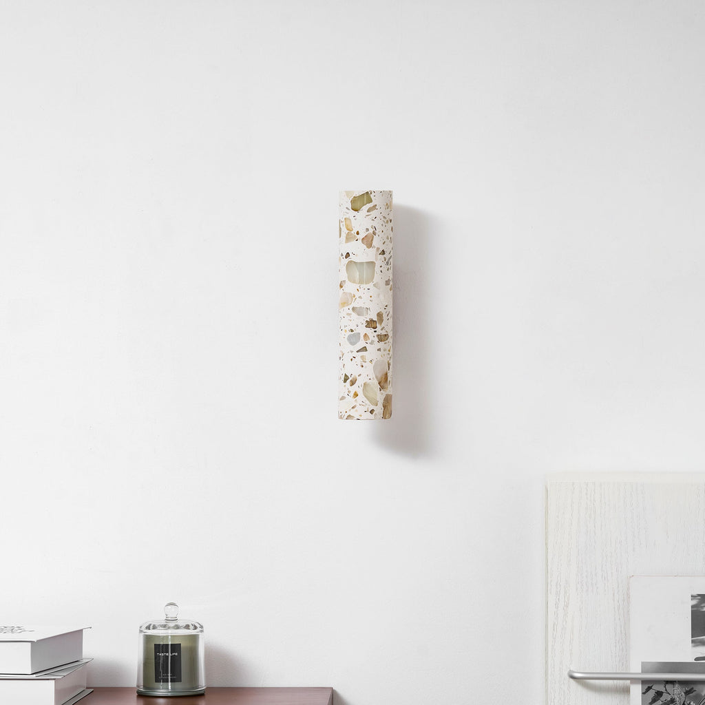 Modern Stone Wall Sconce for Living Room and Bedroom — Harbor Light Co.