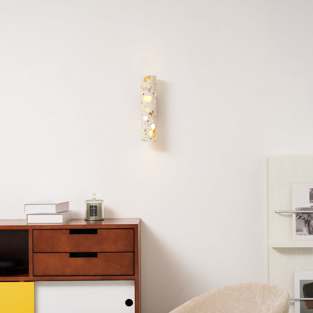 Modern Stone Wall Sconce for Living Room and Bedroom — Harbor Light Co.