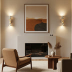 Modern Stone Wall Sconce for Living Room and Bedroom — Harbor Light Co.
