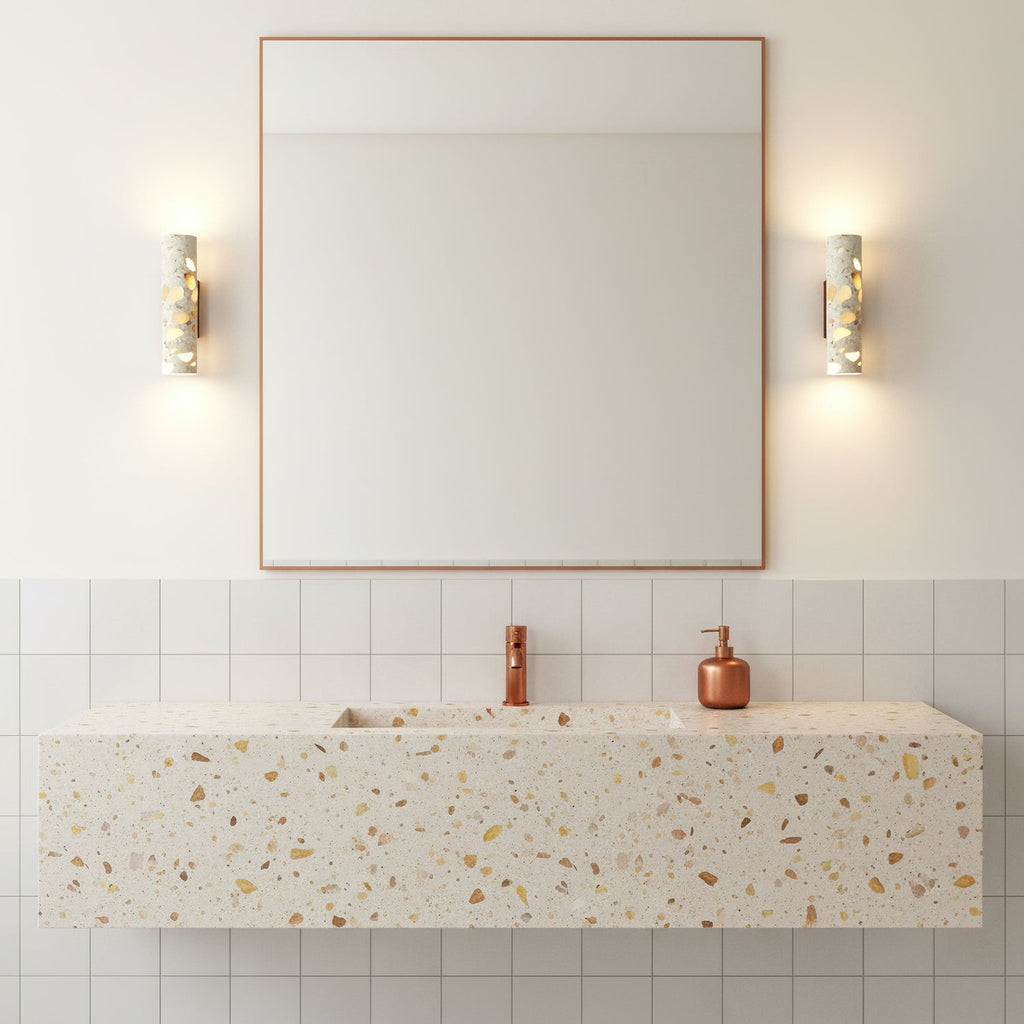 Modern Stone Wall Sconce for Living Room and Bedroom — Harbor Light Co.