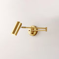 Modern Brass Wall Sconce With Three-Color Lighting in Gold — Harbor Light Co.