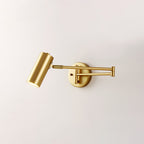 Modern Brass Wall Sconce With Three-Color Lighting in Gold — Harbor Light Co.