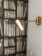 Modern Brass Wall Sconce With Three-Color Lighting — Harbor Light Co.