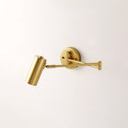 Modern Brass Wall Sconce With Three-Color Lighting — Harbor Light Co.