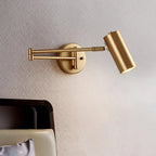 Modern Brass Wall Sconce With Three-Color Lighting — Harbor Light Co.