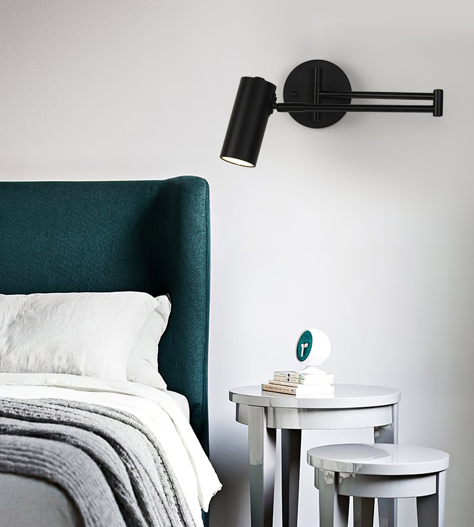 Modern Brass Wall Sconce With Three-Color Lighting — Harbor Light Co.