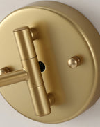 Modern Brass Wall Sconce With Three-Color Lighting — Harbor Light Co.