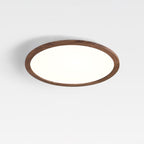 Modern Wood Flush Mount Ceiling Light With Dimmable Tri-Color Glow — Harbor Light Co.