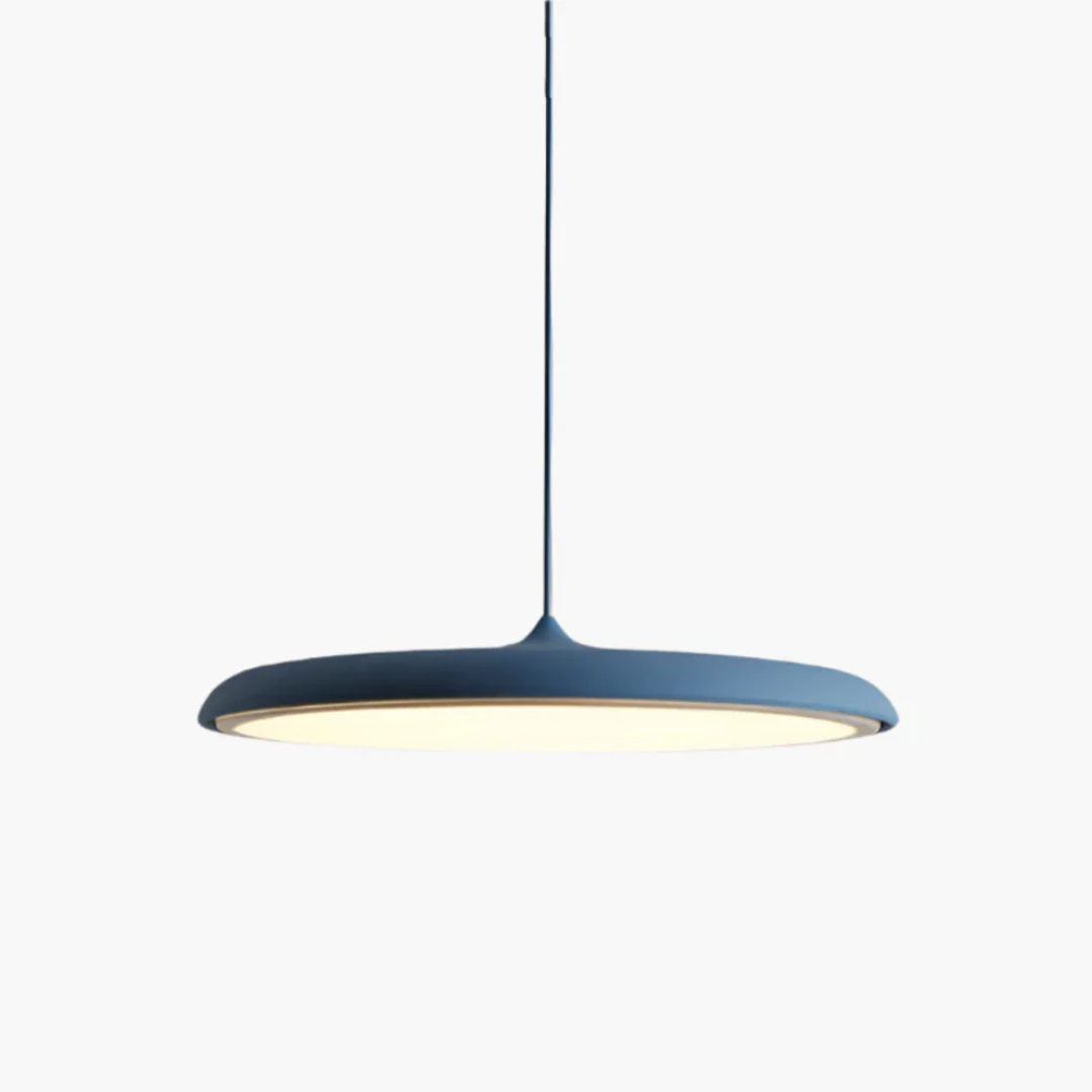 Scandinavian Slim Disc Pendant Light LED Light for Dining Table