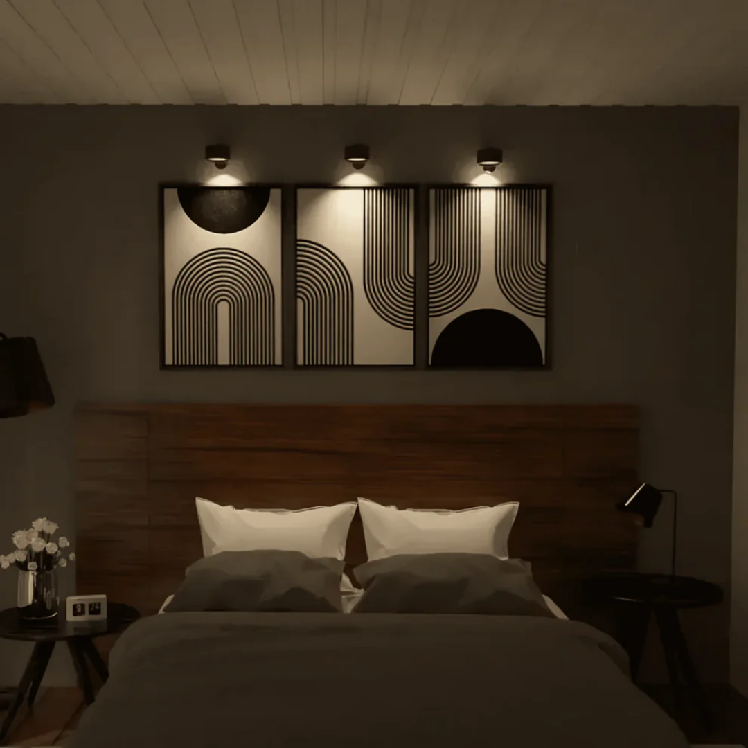 Cordless Dimmable Rechargeable LED Light Wall Sconce