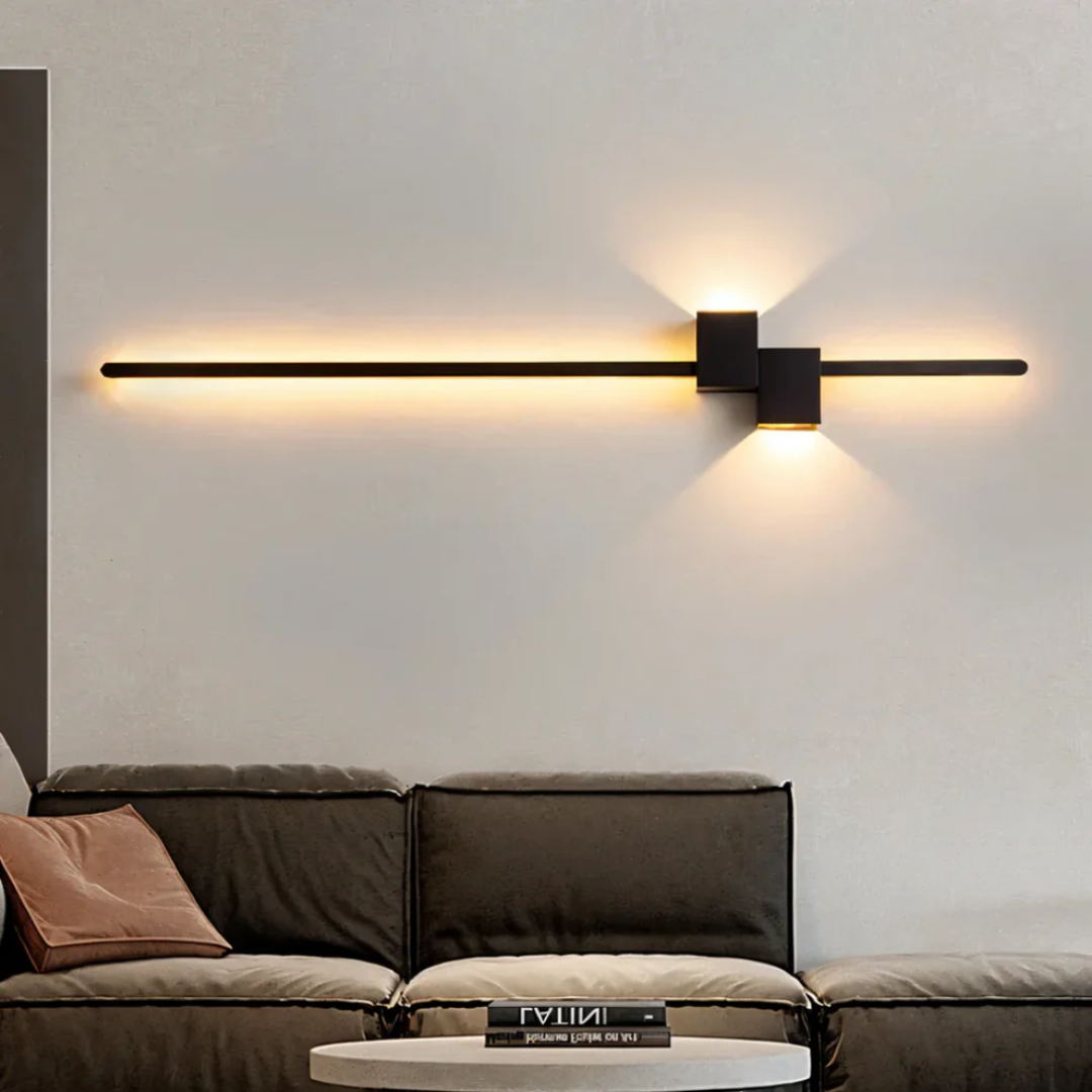 Modern Linear Wall Sconce LED Light with Up Down Lighting