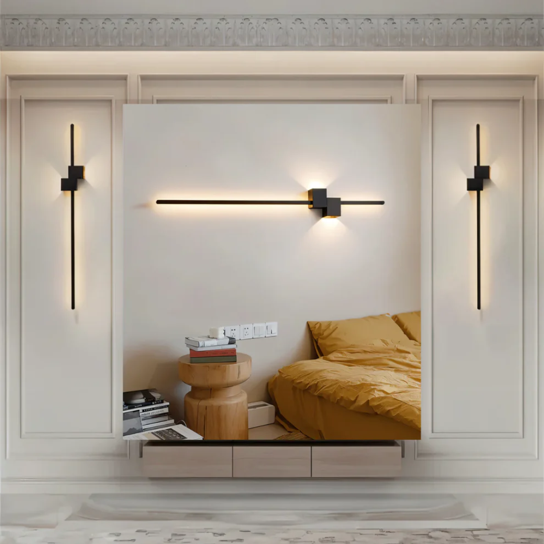 Modern Linear Wall Sconce LED Light with Up Down Lighting