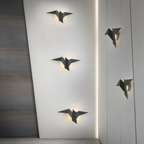 Origami Style LED Light Wall Sconce for Modern Interiors