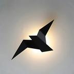 Origami Style LED Light Wall Sconce for Modern Interiors