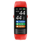Smart Watch Fitness Tracker with ECG Heart Rate Blood Pressure and Sleep Monitoring Water-Resistant Activity Tracker for iPhone and Android