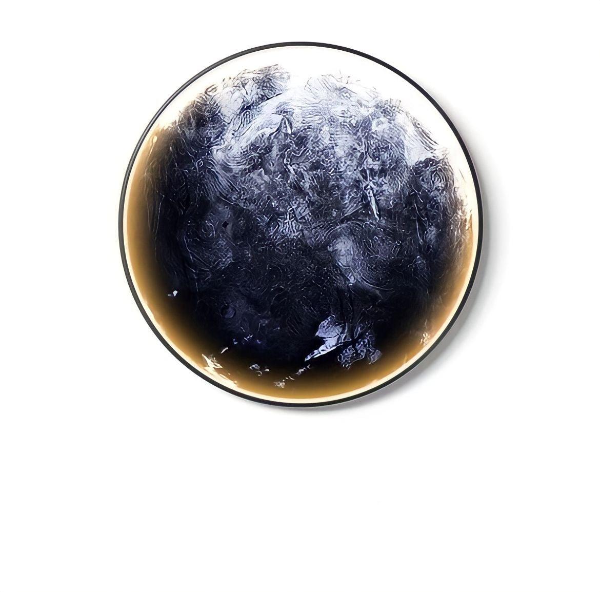 Circle Galaxy Wall Sconce Round Planet Effect Wall Light