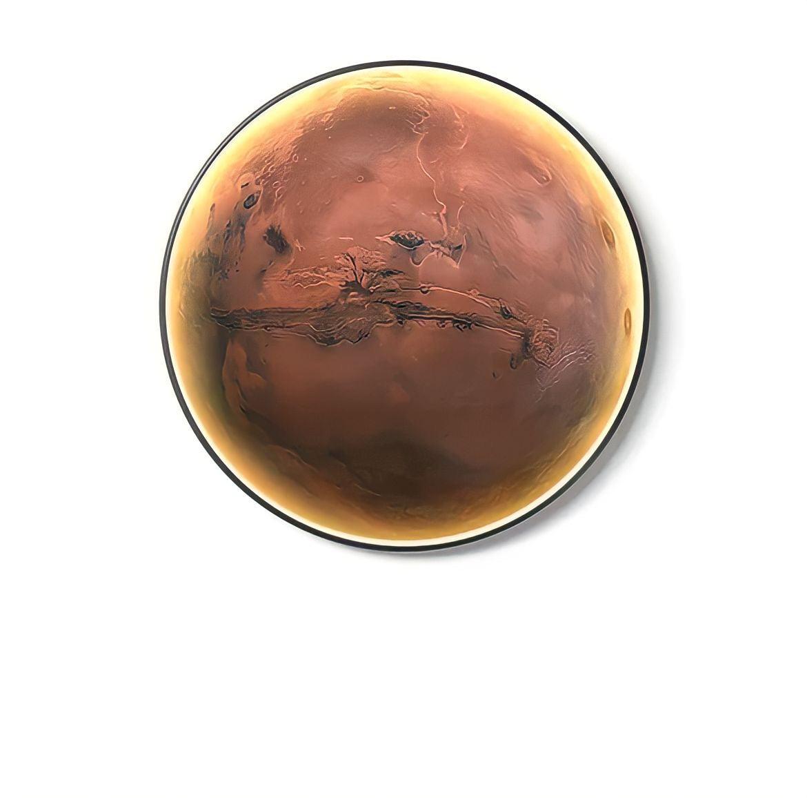 Circle Galaxy Wall Sconce Round Planet Effect Wall Light