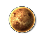 Circle Galaxy Wall Sconce Round Planet Effect Wall Light