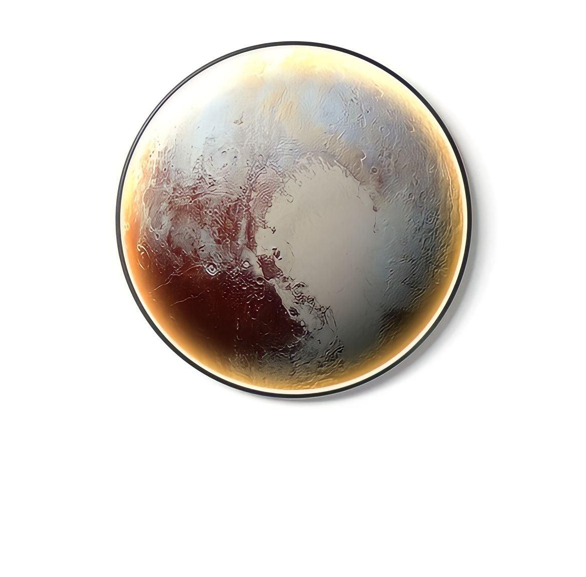 Circle Galaxy Wall Sconce Round Planet Effect Wall Light
