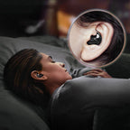 Wireless Bluetooth Earbuds Invisible In-Ear Noise Cancelling Sleep Earphones with Touch Control and Charging Case
