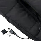 Women's Heated Vest USB Powered Electric Heating Gilet Slim Fit Lightweight Winter Vest with Adjustable Heat Levels for Outdoor