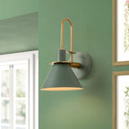 Modern Iron Wall Sconce With Warm LED Glow — Harbor Light Co.