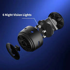 Wireless Backup Camera for RV Truck and Trailer HD Night Vision Magnetic Mount with Smartphone Live View