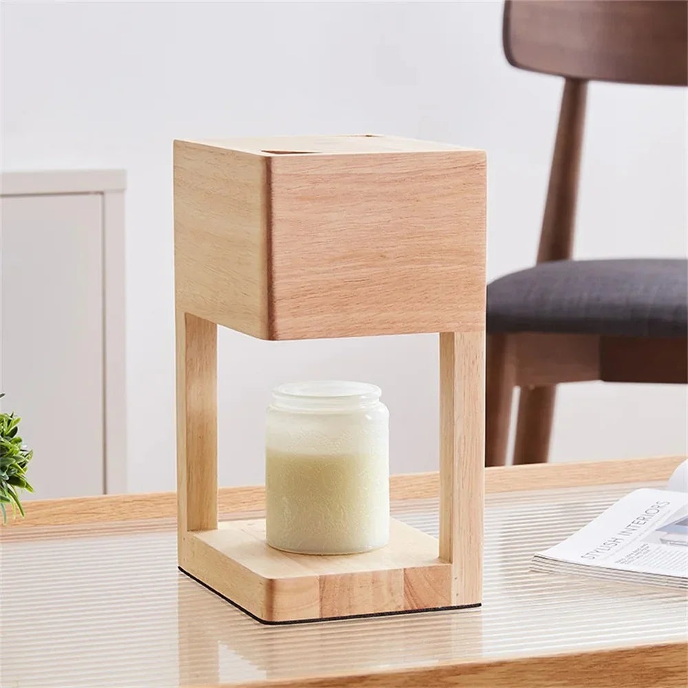 Minimalist Wood Table Lamp for Living Room and Bedroom — Harbor Light Co.