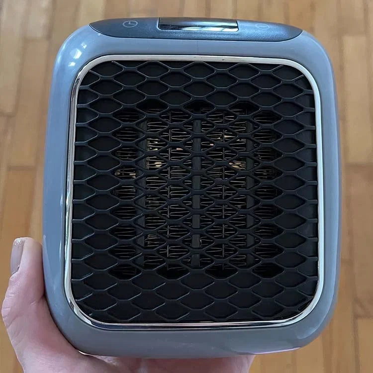 Portable Plug-In Space Heater with Digital Display Programmable Timer Compact Wall Outlet Heater with Overheat Protection