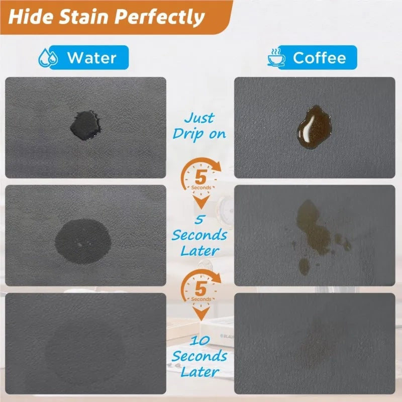 Absorbent Diatomite Kitchen and Bath Mat with Non Slip Backing and Line Print