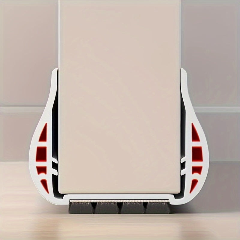 Adjustable Double Sided Door Draft Stopper with Brush Seal for Interior Doors