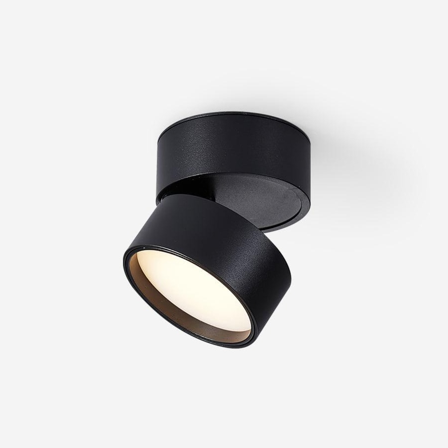 Adjustable Surface Mounted LED Ceiling Spotlight with Rotating Head