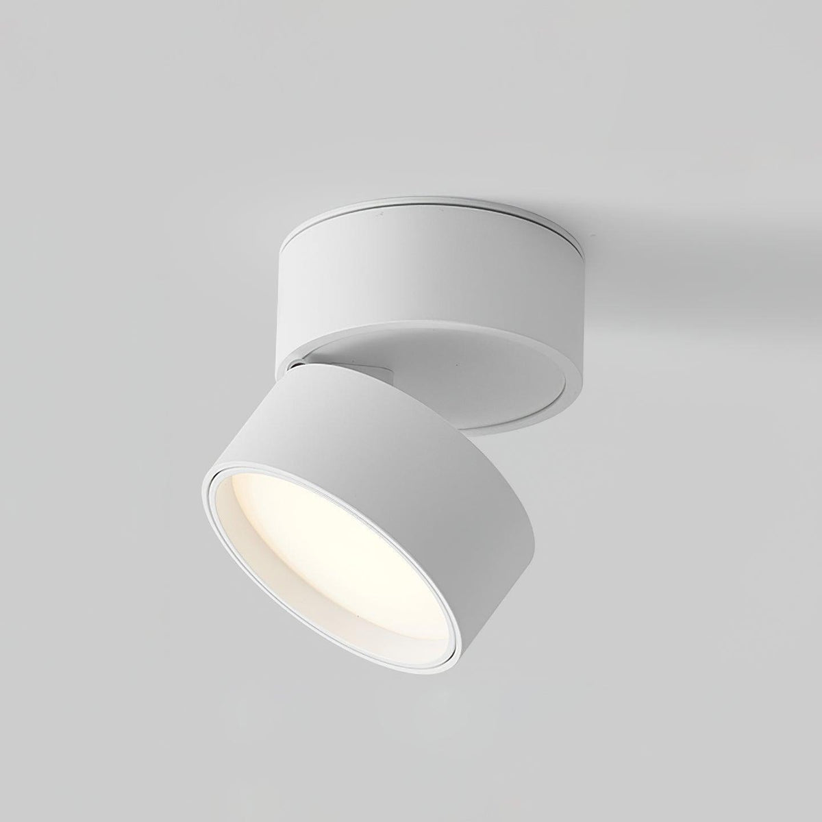 Adjustable Surface Mounted LED Ceiling Spotlight with Rotating Head
