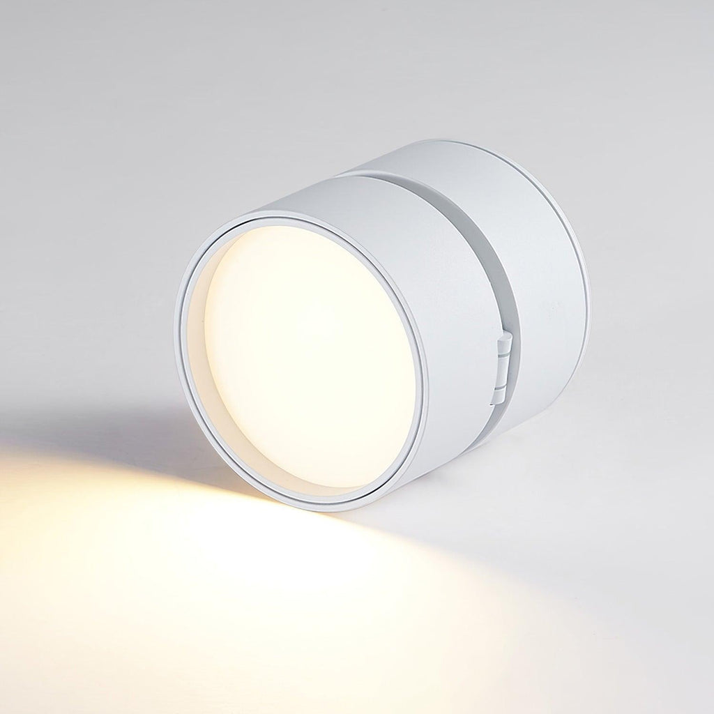 Adjustable Surface Mounted LED Ceiling Spotlight with Rotating Head