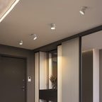 Adjustable Surface Mounted LED Ceiling Spotlight with Rotating Head