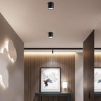 Adjustable Surface Mounted LED Ceiling Spotlight with Rotating Head