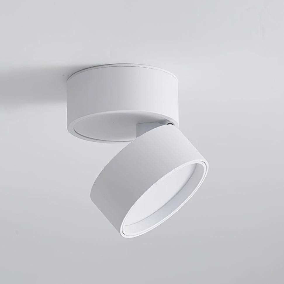 Adjustable Surface Mounted LED Ceiling Spotlight with Rotating Head