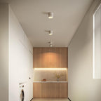 Adjustable Surface Mounted LED Ceiling Spotlight with Rotating Head