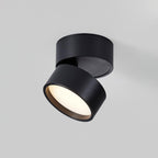Adjustable Surface Mounted LED Ceiling Spotlight with Rotating Head