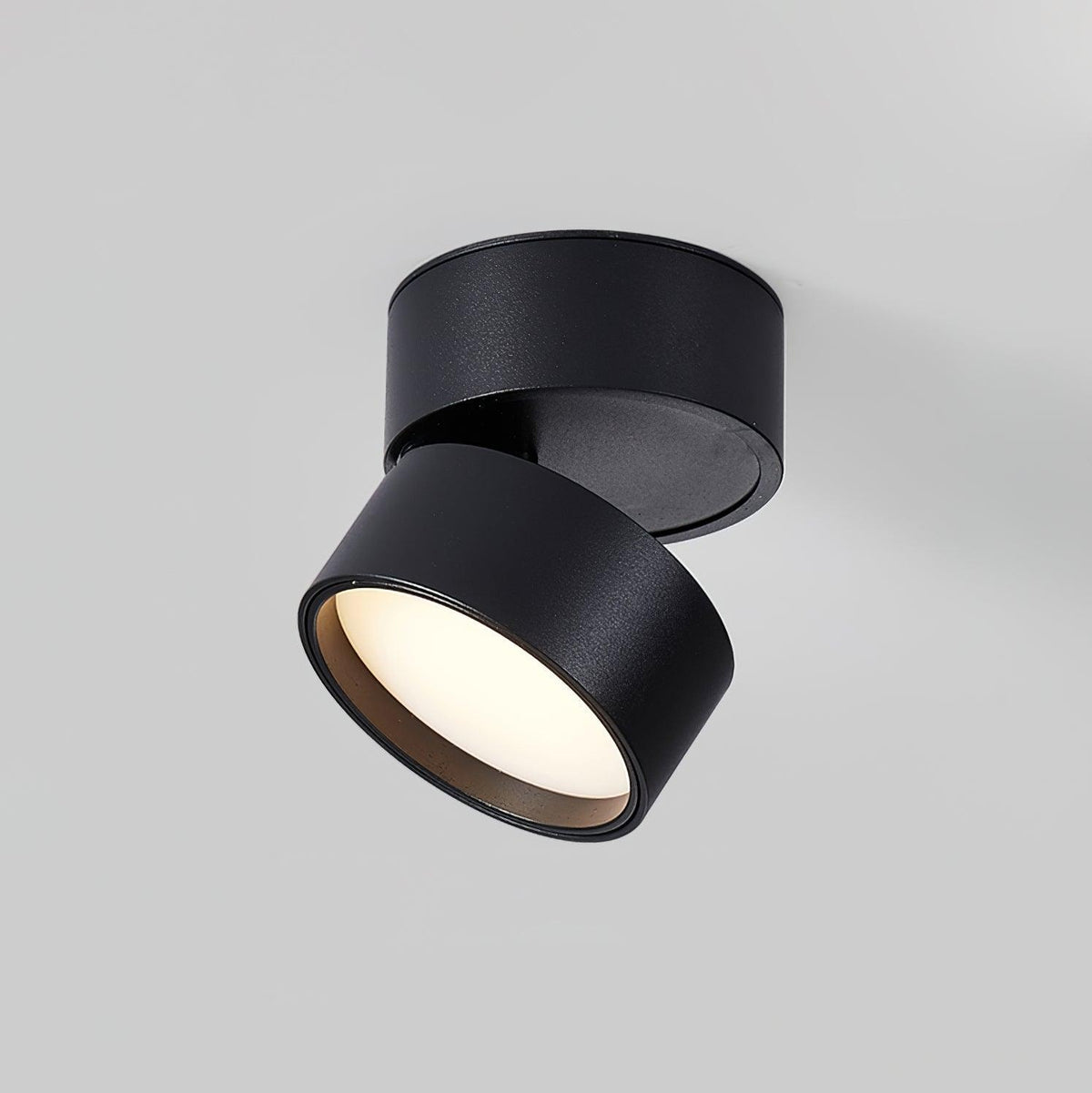 Adjustable Surface Mounted LED Ceiling Spotlight with Rotating Head