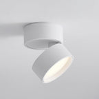 Adjustable Surface Mounted LED Ceiling Spotlight with Rotating Head